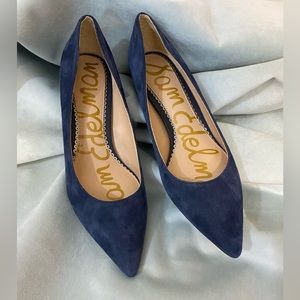 Sam Edelman Dori Suede Kitten Heel Pumps